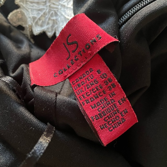 Black Jewel Evening Gown- RUNS SMALL - Picture 3 of 8